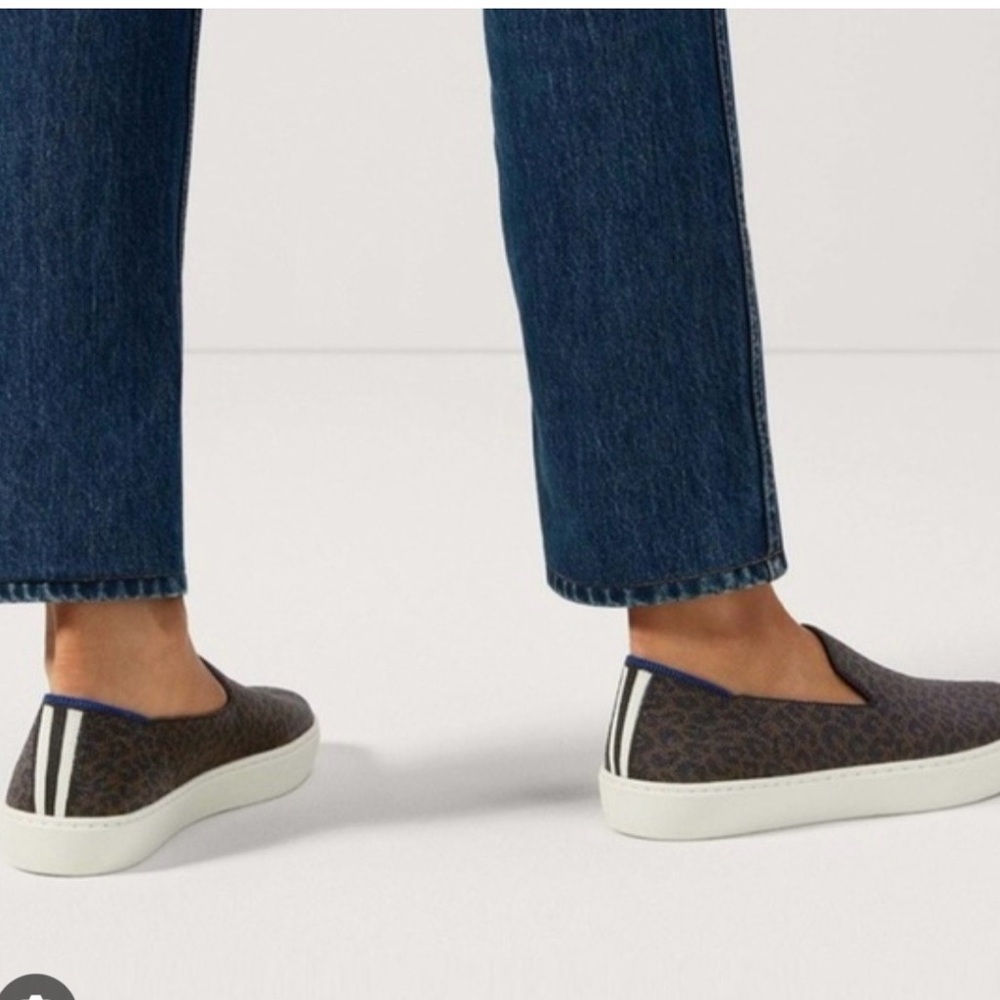 Rothy’s Espresso spot Slip-On sneakers, discontinued